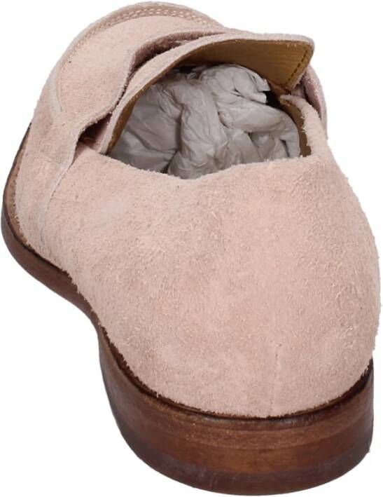 Moma Vintage Suède Loafers Pink Dames