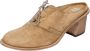 Moma Vintage Suède Sandalen Brown Dames - Thumbnail 5