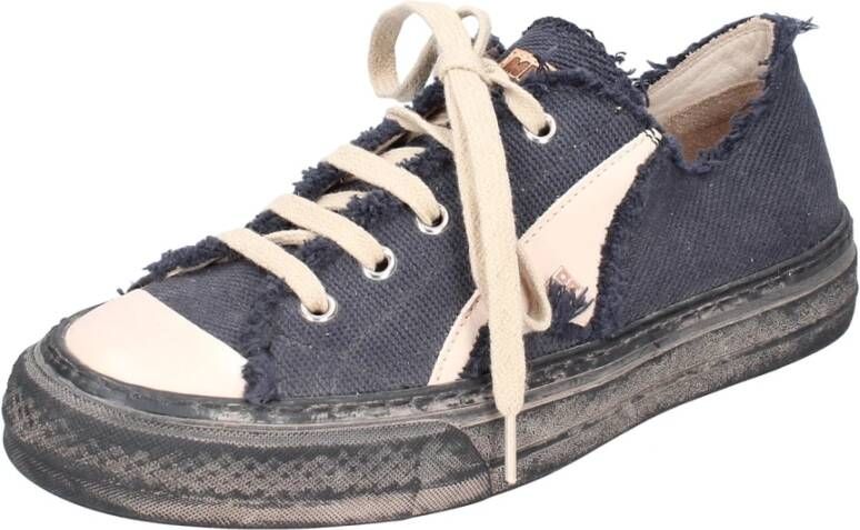 Moma Vintage Textiel Dames Sneakers Black Dames