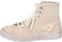 Moma Vintage Textiel Sneakers voor Vrouwen Beige Dames - Thumbnail 2