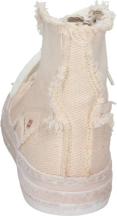 Moma Vintage Textiel Sneakers voor Vrouwen Beige Dames