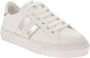 Moncler Ariel Leren Sneakers White Dames - Thumbnail 2