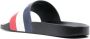 Moncler Grijze Slides Schoenen Breed Band Multicolor Heren - Thumbnail 10