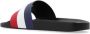 Moncler Basile rubberen slides Blue Heren - Thumbnail 5