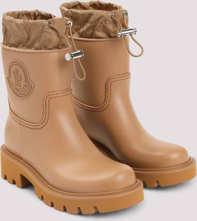 Moncler Beige Sneakers Waterdichte Enkellaarzen