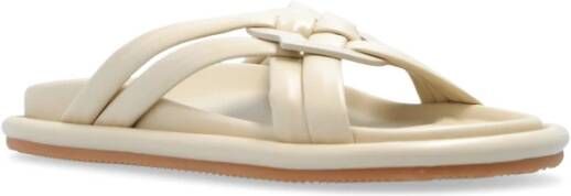 Moncler Bel slides Beige Dames