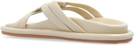 Moncler Bel slides Beige Dames