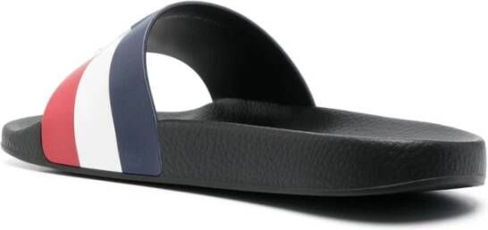 Moncler Blauwe Basile Slides Sandalen Multicolor Heren