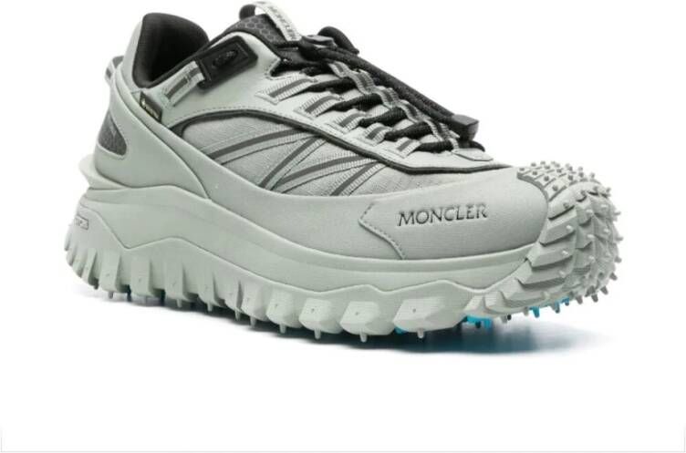 Moncler Blauwe Trailgrip GTX Sneakers Gray Heren