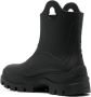 Moncler Regenlaarzen Waterdicht Instap Ronde Neus Black Dames - Thumbnail 2