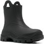 Moncler Regenlaarzen Waterdicht Instap Ronde Neus Black Dames - Thumbnail 4