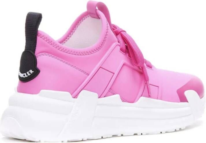 Moncler Fuchsia Sneakers voor Vrouwen Pink Dames