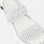 Moncler Geweven Belay Sandalen Gray Dames - Thumbnail 3