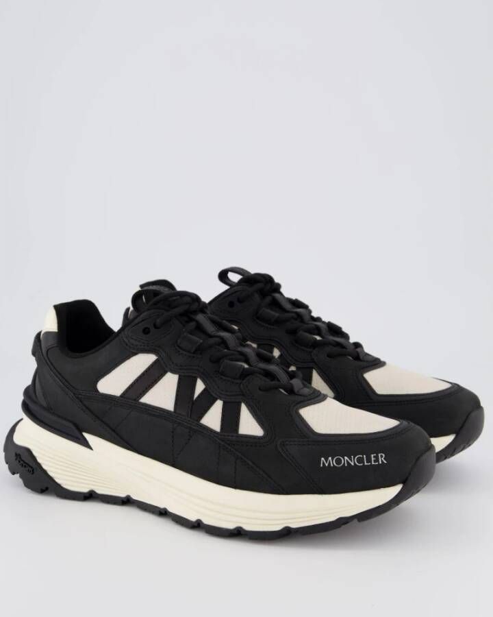 Moncler Heren Lite Runner Sneakers Zwart Black Heren