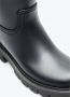 Moncler Zwarte kniehoge laarzen met reliëflogo Black Dames - Thumbnail 28