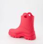 Moncler Instap Ronde Neus Ingestanste Logo Laarzen Pink Dames - Thumbnail 3