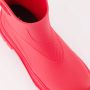 Moncler Instap Ronde Neus Ingestanste Logo Laarzen Pink Dames - Thumbnail 5