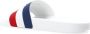 Moncler Witte Sandalen met Gestreept Ingelegd Logo White - Thumbnail 5