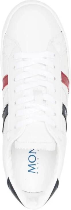 Moncler Lage Top Sneakers in Monaco Stijl White Dames
