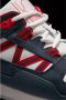 Moncler Lage Top Wit Blauw Rood Sneakers White Heren - Thumbnail 2