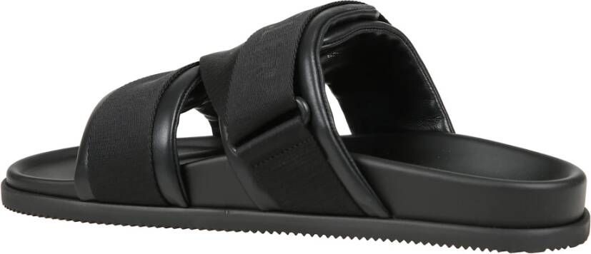 Moncler Leren Kruisband Platte Sandalen