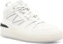 Moncler Leren sneakers met geperforeerd detail White - Thumbnail 2