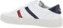 Moncler Leren Sneakers met Tricolor Banden Multicolor Heren - Thumbnail 2