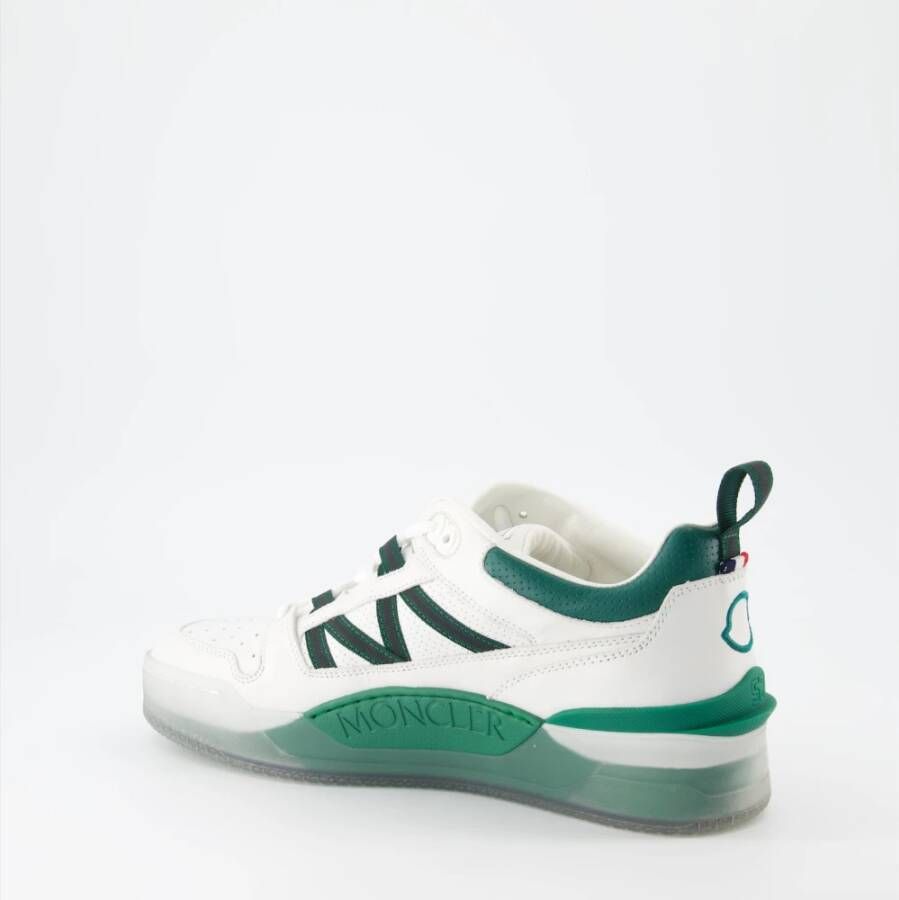 Moncler Leren sneakers met vetersluiting Multicolor Heren