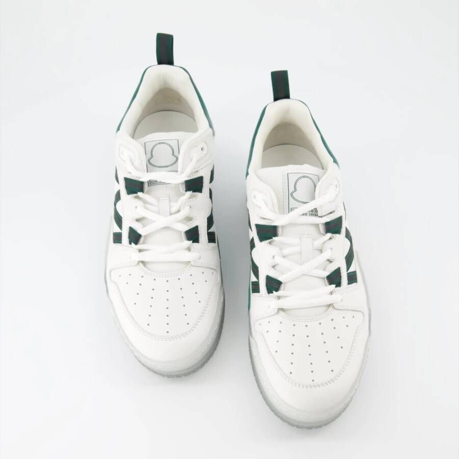 Moncler Leren sneakers met vetersluiting Multicolor Heren
