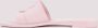 Moncler Lichtroze Rubberen Slide Sandalen Pink Dames - Thumbnail 2