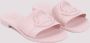 Moncler Lichtroze Rubberen Slide Sandalen Pink Dames - Thumbnail 3