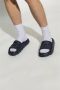Moncler Lilo rubberen slippers Blauw Heren - Thumbnail 2