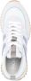 Moncler Logo Sneakers Wit Lichtblauw Rubberen Zool Blue Dames - Thumbnail 4
