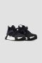 Moncler Lunarove Navy Blue Low Top Sneaker Black Heren - Thumbnail 3
