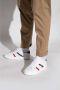 Moncler Stoere Leren Sneakers voor Heren Wit Heren - Thumbnail 5