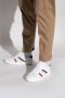 Moncler Stoere Leren Sneakers voor Heren Wit Heren - Thumbnail 3