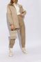 Moncler Stijlvolle Sneakers met Vetersluiting Beige Dames - Thumbnail 9