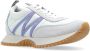 Moncler Pacey Sneakers Wit en Lichtblauw Multicolor Dames - Thumbnail 8