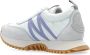 Moncler Logo Sneakers Wit Lichtblauw Rubberen Zool Blue Dames - Thumbnail 13