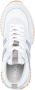 Moncler Logo Sneakers Wit Lichtblauw Rubberen Zool Blue Dames - Thumbnail 6