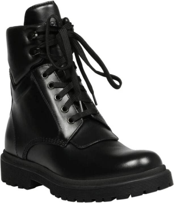 Moncler Patty Combat Boots Black Dames