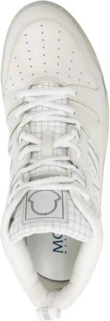 Moncler Pivot Leren Sneakers White Dames