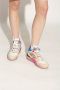 Moncler Multikleur Leren Sneakers met Logo Patch Meerkleurig Dames - Thumbnail 7