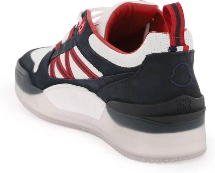 Moncler Pivot Sneakers met Ripstop Inzetstukken Multicolor Heren