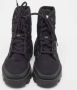 Moncler Pre-owned Canvas boots Black Dames - Thumbnail 3
