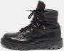 Moncler Pre-owned Leather boots Black Heren - Thumbnail 2