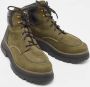 Moncler Pre-owned Leather boots Green Dames - Thumbnail 4