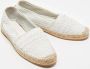 Moncler Pre-owned Leather flats White Dames - Thumbnail 4