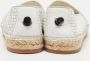 Moncler Pre-owned Leather flats White Dames - Thumbnail 5