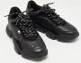 Moncler Pre-owned Leather sneakers Black Dames - Thumbnail 3